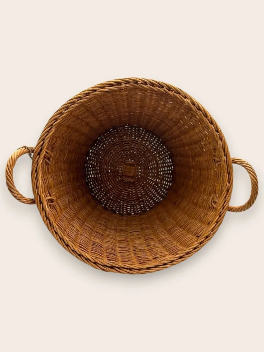 Large Rattan Weave Tapered Basket Light Brown - Threshold, Target 2022